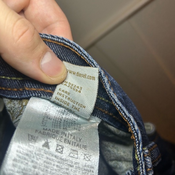 Diesel DNA "dirty new age" stacked slim distressed jeans - Picture 11 of 16